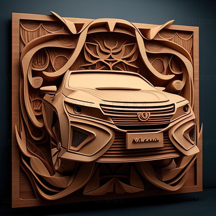 3D модель Toyota Aurion (STL)